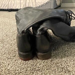 Bedstu Tall Black Leather boots (rarely worn)